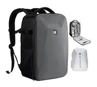 K&F CONCEPT Camera Backpack,Hardshell DSLR Photography Camera Bag with 15-15.6 Inch Laptop Compartment Waterproof Camera Case Compatible for Canon/Nikon/Sony/DJI Mavic Drone