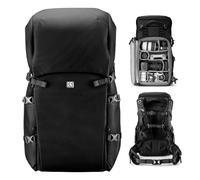 K&F CONCEPT Camera Backpack, Waterproof (XL-black, XL), Black