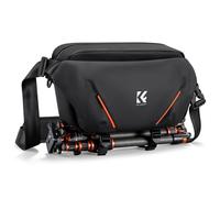 K&F CONCEPT Camera Sling Bag, Camera Bag for DSLR and Lenses, Single Shoulder Camera Case Crossbody Bag with Tripod Holder