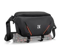 K&F CONCEPT Camera Sling Bag,Lightweight Camera Bag with Tripod Holder | Water-Resistant, Foldable Side Pocket, Quick Access,Camera Case Crossbody Bag, for Canon/Sony/Nikon/DSLR/Mirrorless/vlog,BS19