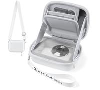 K&F CONCEPT Carrying Case for Digital Camera, Small Hard Shell Protective Case (Black, Small)