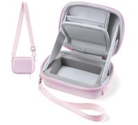 K&F CONCEPT Carrying Case for Digital Camera, Small Hard Shell Protective Case (Pink, Small)