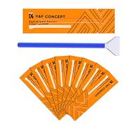 K&F Concept Cleaning Kit 10 x 24mm APS-C Sensor Cleaning Swab, DSLR or SLR Digital Camera Cleaning kit and Full Frame Sensor Cleaning Swab (24mm Cleaning stick)