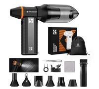 K&F CONCEPT Compressed Air for PC, Electric Air Duster with Display Screen