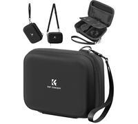 K&F Concept Digital Camera Case, Waterproof & Protective Small Camera Bag, Lightweight Camera Sling Bag with 2 Carrying Ways (Black)