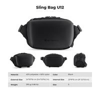 K&F CONCEPT DSLR Camera Bag Shoulder Lens Carry Case for Canon Nikon EOS Sony