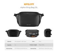 K&F CONCEPT DSLR Camera Bag Shoulder Lens Carry Case for Canon Nikon EOS Sony