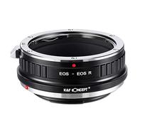 K&F CONCEPT EF EF-S to EOS R Lens Mount Adapter, Manual Adapter for Canon EOS EF EF-S Mount Lens and for Canon EOS R Mount Camera