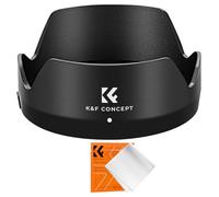 K&F Concept ES-68 Lens Hood for Canon EF 50mm f/1.8 STM Lens, 49mm Bayonet Lens Hood, Reversible Sun Shade Lens Protector with Cleaning Cloth