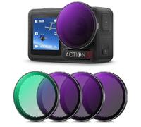 K&F Concept Filter for ACTION5 PRO, Push-in Filter CPL, ND8, ND16, ND32, Compatible with DJI Osmo Action 5 PRO/Action 4
