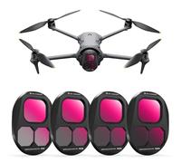K&F Concept Filters ND8,ND16,ND32,ND64 Compatible with DJI Mavic 4 Pro, Neutral Density Optical Glass with 28-layer Coating HD Filter Set