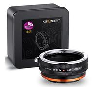 K&F CONCEPT IV PRO EOS to NEX Mount Adapter Compatible with Canon EF EF-S Mount Lens to NEX Mount Mirrorless Cameras with Matting Varnish Compatible with Sony A6000 A6400 A7II A5100 A7 A7RIII.