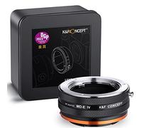 K&F CONCEPT IV PRO MD to NEX Lens Mount Adapter for Minolta MD MC Mount Lens to NEX E Mount Mirrorless Cameras with Matting Varnish Compatible With Sony A6000 A6400 A7II A5100 A7 A7RIII