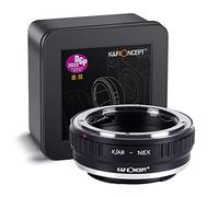 K&F CONCEPT Konica to Sony E Adapter, Lens Mount Adapter for Konica Auto-Reflex AR Mount Lens to Compatible with Sony NEX E Mount Cameras