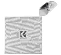K&F Concept Lens Camera Protective Wrap, Anti-Scratch Lens Protector, Magic Self-Adhesive Cloth Camera Wrap for DSLR/Accessories (Grey, 13.7 x 13.7 inch)