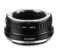 K&F CONCEPT Lens Mount Adapter Compatible with Contax/Yashica Mount Lens to Nikon Z Mount Camera Body