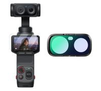 K&F CONCEPT Light Pollution Filter Kit Compatible with Insta360 Luna Ultra | LP Filter with Magnetic Mount, High-Definition Glass with Multi-Layer Coating, Action Camera Accessories - FI061