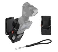 K&F CONCEPT Magnetic Mount Compatible with DJI Osmo Pocket 4P / 4/3 | Strong magnetic back plate holds 230g on metal surfaces. Adjustable damping, cold shoe mount for expansion - PP64