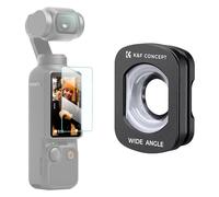 K&F CONCEPT Magnetic Wide Angle Lens Compatible with DJI OSMO POCKET 3, Wide Filter External Expanded View Lens Accessories