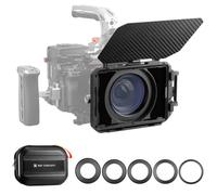 K&F CONCEPT Matte Box Carbon Top Flag with Two 4 x5.65" Filter Trays
