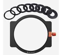 K&F CONCEPT Metal Square Filter Holder 100mm with Adapters 49mm-82mm | with 8pcs Lens Filter Adapter Rings 49/52/58/62/67/72/77/82mm Nano-X Series FH702