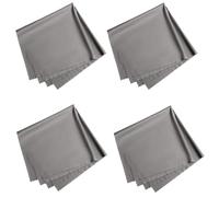 K&F CONCEPT Microfiber Cleaning Cloths for Cleaning Camera Lenses, Glasses, Screens, Camera, Eyeglasses, Tablets Washable(4 Packs Cleaning Cloths-Extra Large)