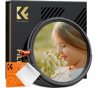 K&F Concept Nano-X ND2-32 & CPL & 1/4 Black Mist, 3 in 1 Multi-Function Filter, Polarization, Soft Effect, Variable ND Filter CPL Filter with 28 Multi-Coated for Camera Lenses (49, Millimeters)
