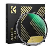 K&F Concept Nano-X Series Black Diffusion 1/8 Filter Mist Cinematic Effect Lens Filter with 28 Multi-Layer Coatings Black Mist Light Diffusion for Video Vlog Portrait Photography (77MM)