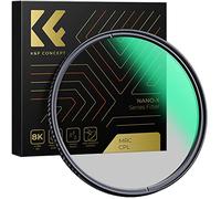 K&F Concept Nano-X Series CPL Lens Filter, Super Slim Waterproof Circular Polarizing Filter with HD 28 Multi-Layer Coatings Circular Polarizer Filter for Camera Lens (49, Millimetres)