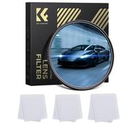 K&F Concept Nano-Xcel Series Blue Streak Filter (2mm) Optical Glass Ultra-Clear Waterproof Anti-Scratch Anti-Reflection Green Film + 3PCS Microfiber Cleaning Cloth for Camera Lenses (62MM)