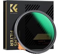 K&F Concept Nano-Xcel Series True Color Variable ND2-32 (1-5 Stops) ND Lens Filter, Multi Coated HD Optical Glass Adjustable Neutral Density Filter with 28 Multi-Layer Coatings for Camera Lens (67MM)