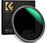 K&F CONCEPT ND Filter 72 mm Magnetic Variable Neutral Density Filter ND8-128 (3-7 Stop) Neutral Density Filter with Magnetic Lens Adapter