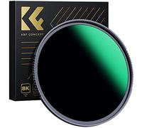 K&F Concept ND1000 Filter, 10 Stop Neutral Density ND Filter, Water/Oil/Dust Proof ND Lens Filter for Camera Lens Multi-Layer Coating + Optics Glass (72MM)