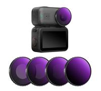 K&F CONCEPT ND8/PL, ND16/PL, ND32/PL,ND64/PL Filters Compatible with DJI Osmo Nano - 2-in-1 Neutral Density Polarizing Filter Action Camera Accessories, Multicoated HD Optical Glass