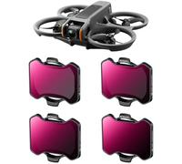 K&F Concept NDPL Filter Compatible with DJI AVATA 2, ND8/PL, ND16/PL, ND32/PL, ND64/PL, 4-pack Neutral Density Polarizing Filter Kit Optical Glass