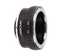 K&F Concept OM to FX Compatible para Lens Mount Adapter for Olympus Zuiko OM Mount Lens to Fujifilm Fuji X FX Mount Camera for Fuji XT2 XT20 XE3 XT1 X-T2
