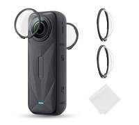 K&F Concept Premium Lens Guard for Insta360 X5, High Transparency Tempered Optical Glass Lens Protector Cover, Multi-Coated Anti-scratch Cap