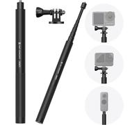 K&F Concept 120cm Action Camera Tripod Selfie Stick, Invisible Extendable Portable Grip, Selfie Stick Tripod Compatible with Go Pro Hero 13 12 11 10 9 8, DJI Osmo Action 5 Pro 4 3, Insta 360 Ace GO3