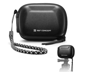 K&F CONCEPT Semi Open Carrying Case Small Storage Bag for Action Camera