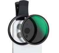 K&F CONCEPT Snap-on 67mm Variable ND2-32 Filter Compatible with iPhone, Filter Clip Optical Glass Multi-Layer Coating for Phones