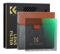 K&F Concept Square IR ND8 Filter 0.9 (3 Stops) 100 x 100 mm HD Neutral Density Waterproof Optical Glass with Nano-X Coating Technology for Camera Lens