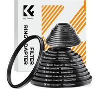 K&F Concept Step Down Ring set 11-piece (26-82mm)