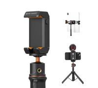 K&F Concept iPad Tablet and Phone Tripod Mount Adapter Holder, Adjustable Clamp for iPhone15/14/13/12 Pro Max, iPad,iPad Mini 1/2/3/4/5/6,iPad Air,iPad Pro,Surface,Samsung Tab 7.0 Series and More