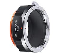 K&F CONCEPT Updated EF/EF-S to E Adapter, Manual Focus Lens Mount Adapter Compatible with Canon EF EF-S Mount Lens to Sony NEX E Mount Camera Body (Not Autofocus)
