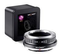 K&F CONCEPT Updated K/AR to NIK Z Adapter, Manual Lens Mount Adapter Compatible With Konica AR Lenses Compatible with NIK Z Mount Mirrorless Camera Body