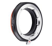 K&F CONCEPT Updated M to FX Adapter, Manual Lens Mount Adapter with Matting Varnish Design, Compatible with Leic-a M Mount Lens and Compatible with Fujifilm Fuji X-Series X Mount Cameras