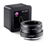 K&F CONCEPT Updated T2 to NIK Z Adapter, Manual Lens Mount Adapter for Telescope T2 Lenses Compatible with NIK Z Mount Mirrorless Camera Body