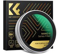 K&F Concept UV Filter compatible with Fujifilm X100 Series, Multi Coated HD Optical Glass, Scratch-resistant, compatible with Fuji X100F X100S X100T X100V X100VI Sliver (Nano-X Series)