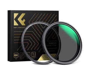 K&F Concept variable ND Filter ND2-ND32 Nano X - 67mm
