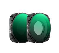 K&F Concept Variable ND Filters Compatible with Gopro- ND2-32, ND32-512 -Neutral Density Filter Optical Glass with 28-layer Coating for Gopro 13 12 11 10 9 Black